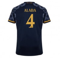 Real Madrid David Alaba #4 Vieraspaita 2023-24 Lyhythihainen